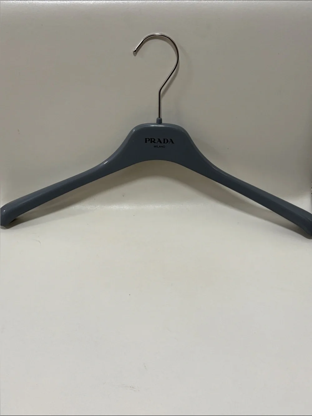 Prada Gray Logo Hanger